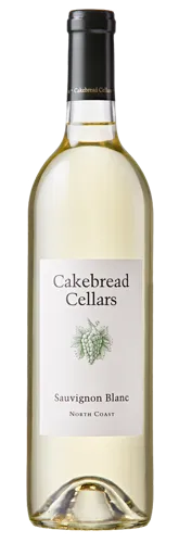 Bottle of Cakebread Sauvignon Blancwith label visible