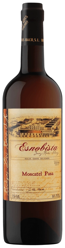 Bodegas Dios Baco Esnobista Moscatel Pasa