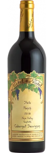 Bottle of Nickel & Nickel State Ranch Cabernet Sauvignon from search results