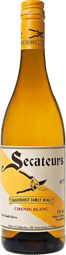 Bottle of Badenhorst Chenin Blanc Secateurswith label visible
