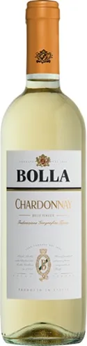 Bottle of Bolla Chardonnay delle Veneziewith label visible