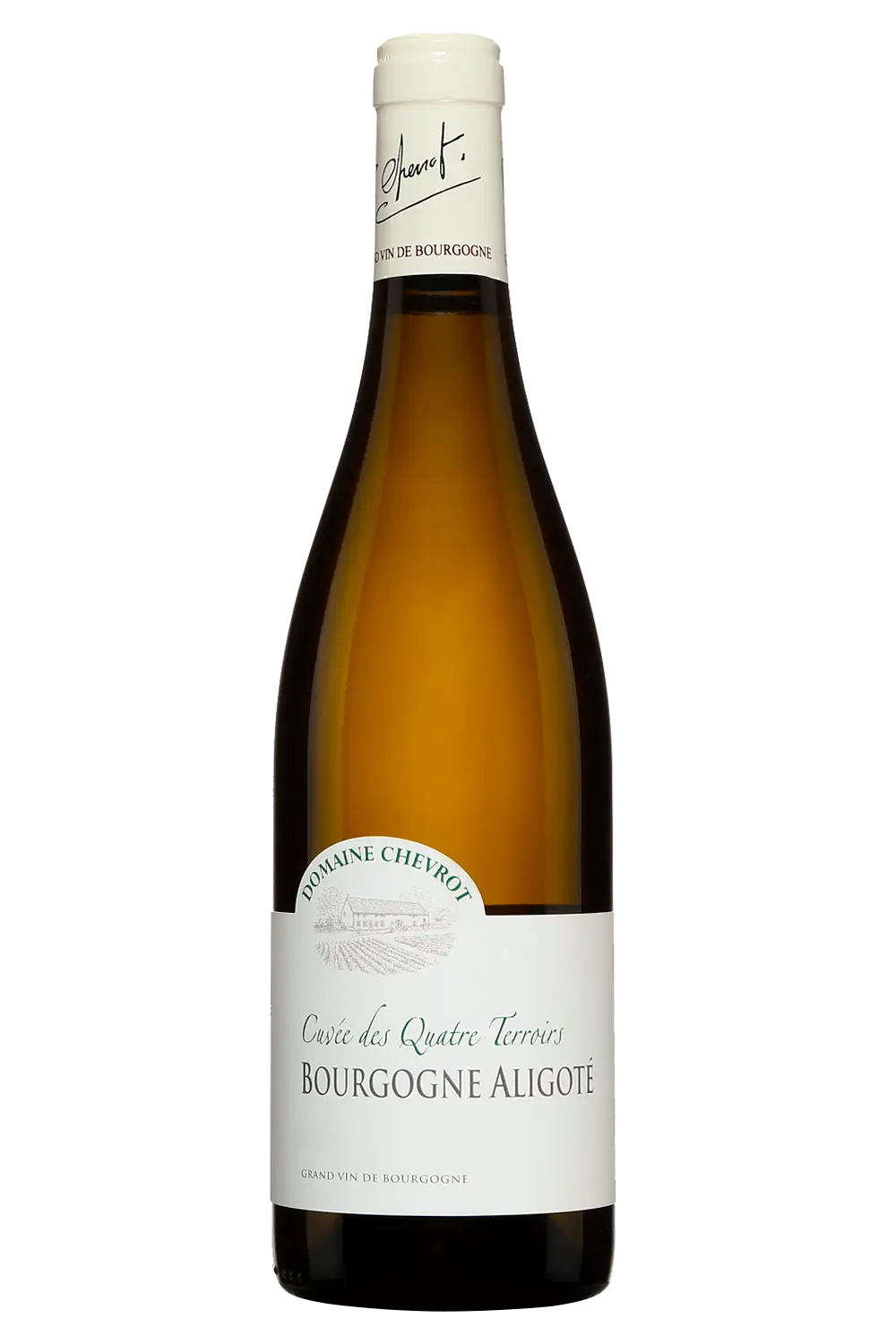 Bottle of Domaine Chevrot Cuvée des Quatre Terroirs Bourgogne Aligoté from search results