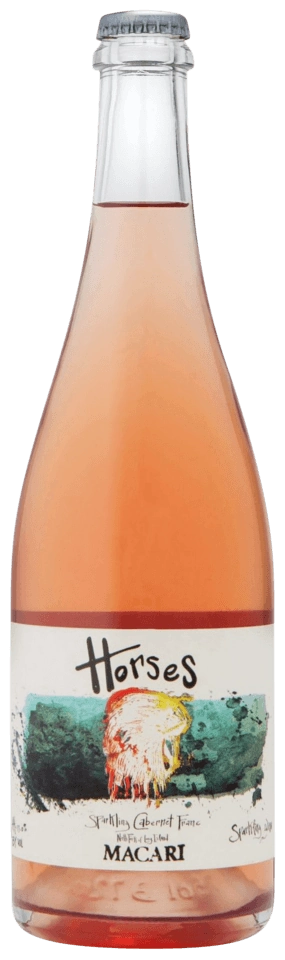 Macari Horses Sparkling Cabernet Franc