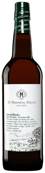 Bottle of El Maestro Sierra 12 Year Amontillado Sherry from search results