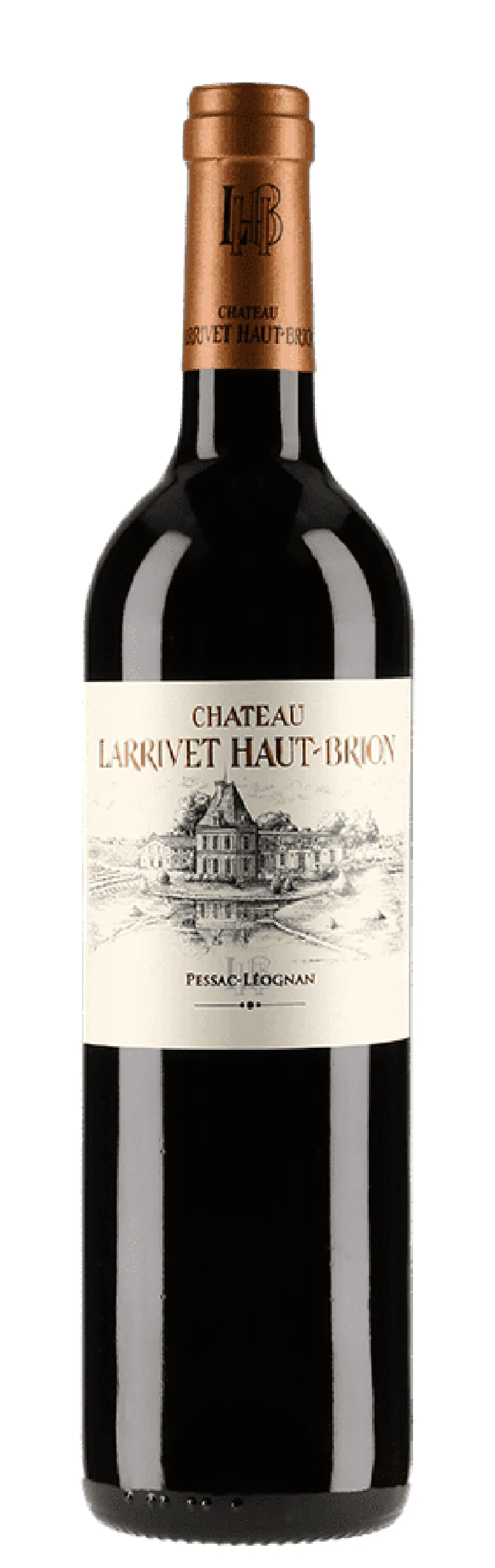 Bottle of Château Larrivet Haut-Brion Le Bordeaux from search results