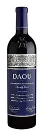 Bottle of DAOU Family Cuvée Cabernet Sauvignonwith label visible