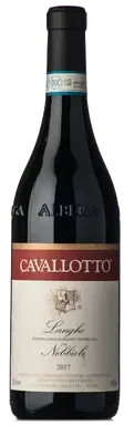 Bottle of Cavallotto Langhe Nebbiolowith label visible