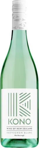 Bottle of Kono Sauvignon Blancwith label visible