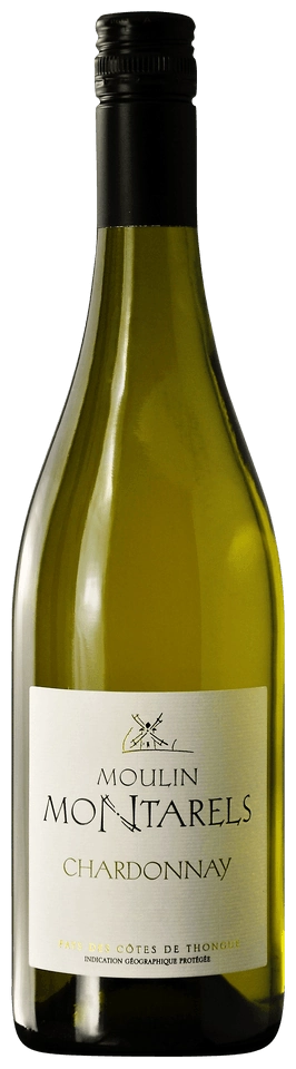 Les Vignerons d'Alignan du Vent Moulin Montarels Chardonnay