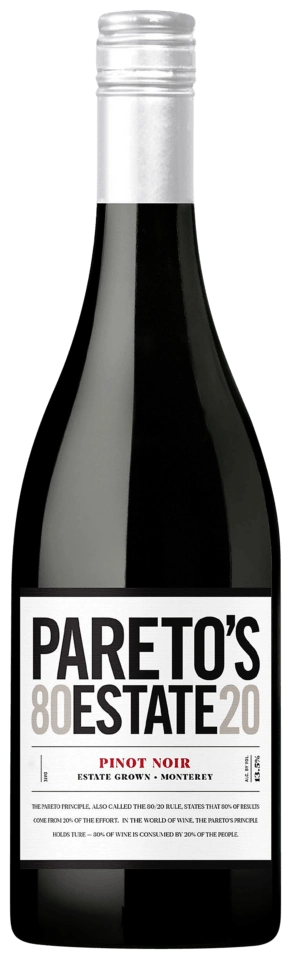 Pareto's Estate Eighty20 Pinot Noir