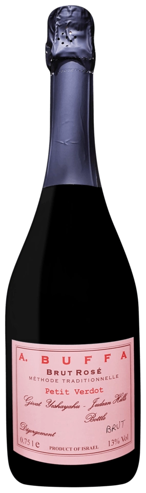 A. Buffa Sparkling Wines Petit Verdot Brut Rosé