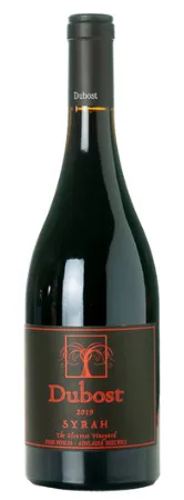 Bottle of Dubost Syrah from search results
