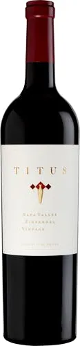 Bottle of Titus Zinfandel from search results