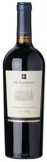 Bottle of St. Clement Cabernet Sauvignonwith label visible