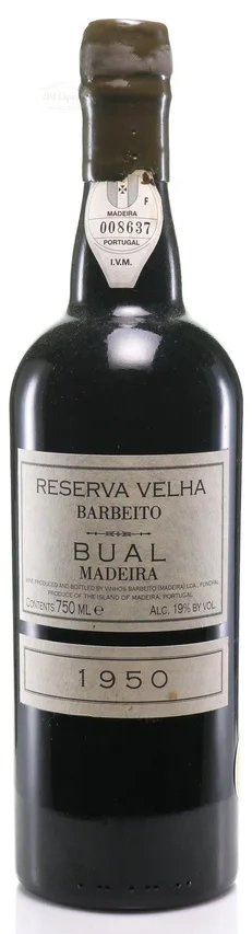 Barbeito Reserva Velha Bual Madeira