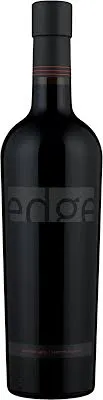 Bottle of Edge Cabernet Sauvignonwith label visible