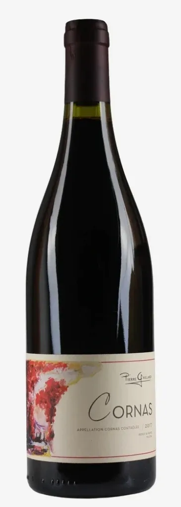 Bottle of Pierre Gaillard Cornaswith label visible