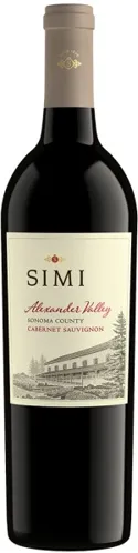 Bottle of SIMI Alexander Valley Cabernet Sauvignon from search results
