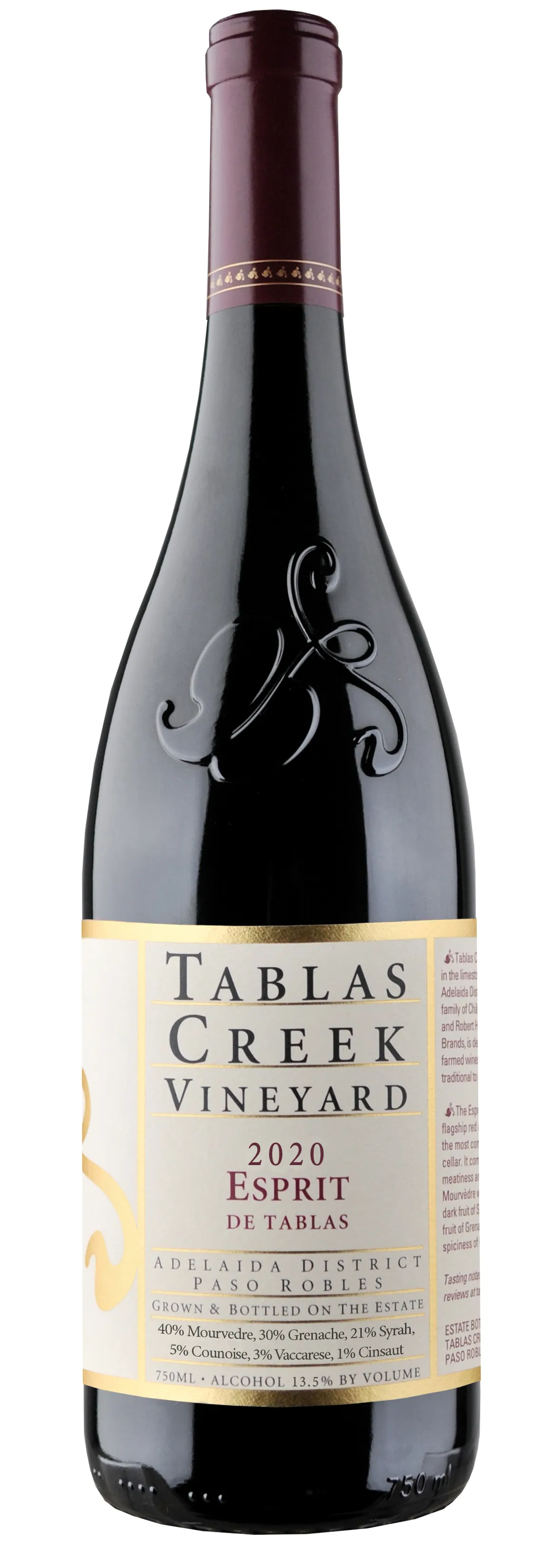 Bottle of Tablas Creek Vineyard Esprit de Tablas from search results