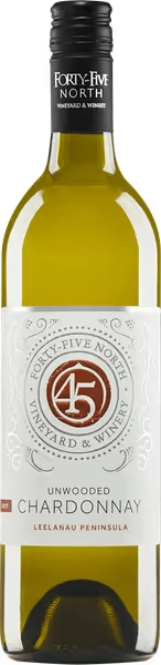 45 North Vineyard & Winery Unwooded Chardonnay