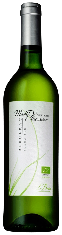 Château Marie Plaisance Le Brin de Plaisance Bergerac Blanc Sec