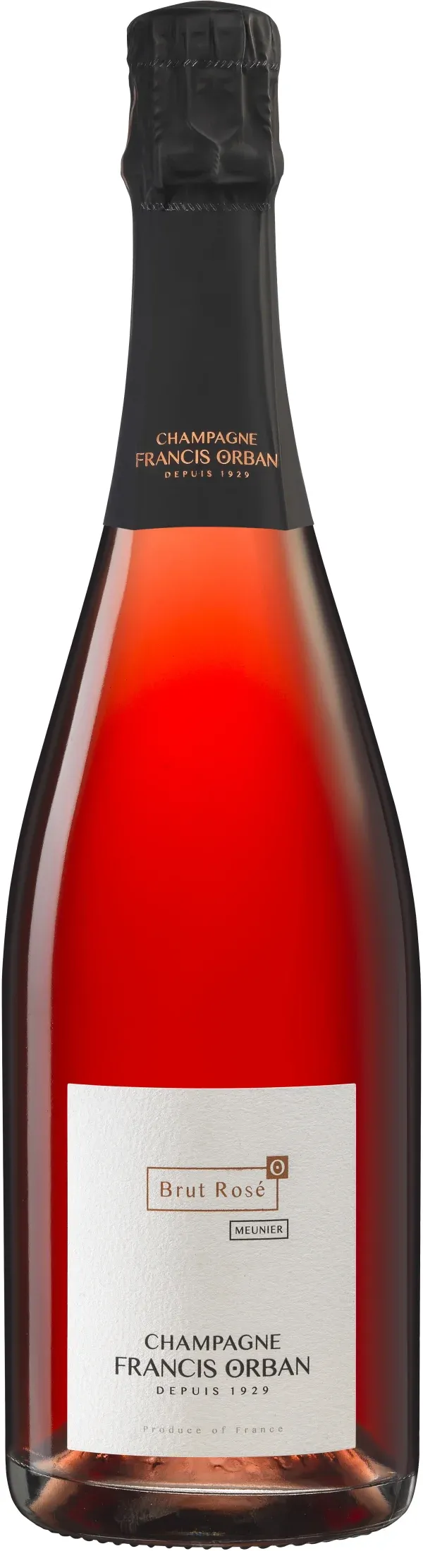 Bottle of Francis Orban Brut Rosé Champagne from search results