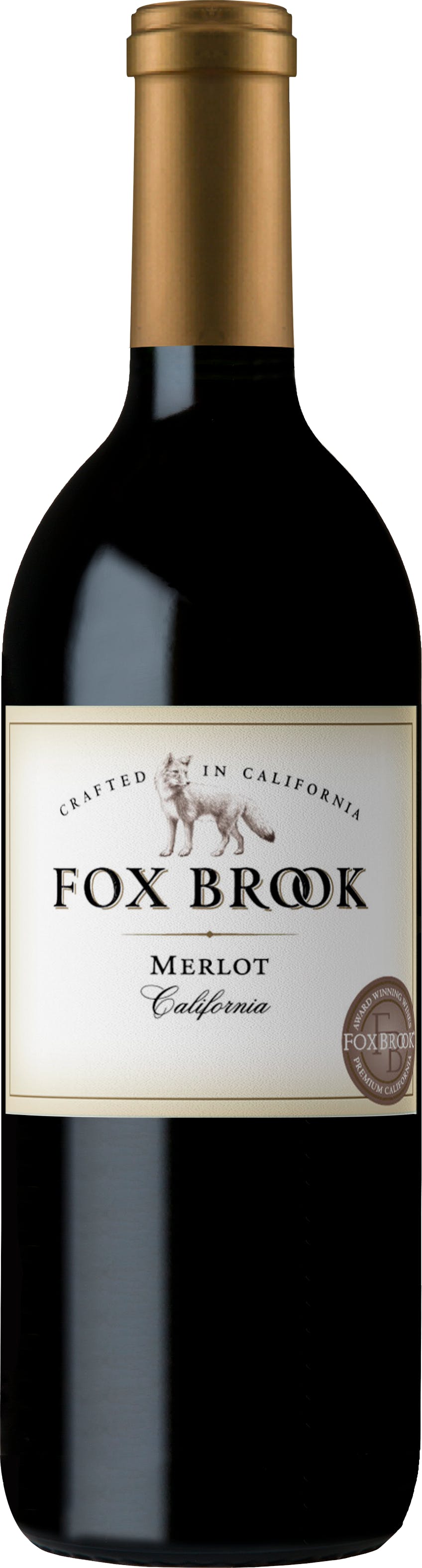 Bottle of Fox Brook Merlot from search results