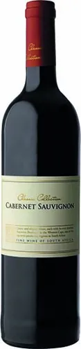 Bottle of KWV Classic Collection Cabernet Sauvignonwith label visible