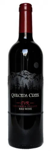 Bottle of Quilceda Creek CVR Redwith label visible