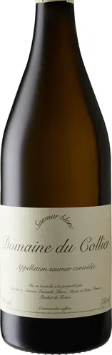 Bottle of Domaine du Collier Saumur Blancwith label visible