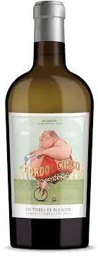 Bottle of Casa Rojo El Gordo del Circo Verdejowith label visible