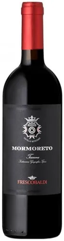 Bottle of Castello Nipozzano Mormoreto Toscanawith label visible