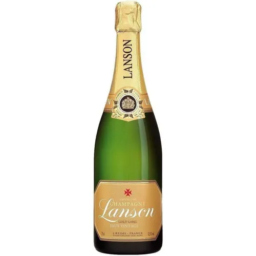Bottle of Champagne Lanson Gold Label Brut Vintage from search results