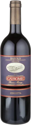 Bottle of Ca' Rome' Barolo Vigna Cerretta from search results