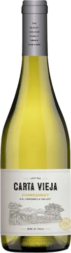 Bottle of Carta Vieja Chardonnay from search results