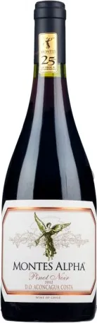 Bottle of Montes Alpha Pinot Noir from search results
