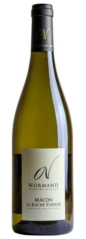 Bottle of Sylvaine et Alain Normand Mâcon la Roche Vineuse Blanc from search results