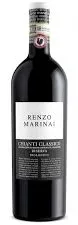 Bottle of Renzo Marinai Chianti Classico Riservawith label visible