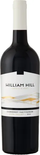 Bottle of William Hill Napa Valley Cabernet Sauvignonwith label visible