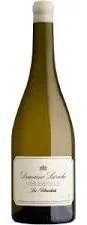 Bottle of Domaine Laroche Chablis Grand Cru 'Les Blanchots'with label visible