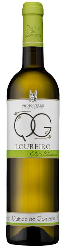 Bottle of Quinta de Gomariz Loureirowith label visible