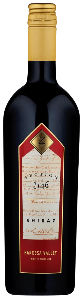 Z Wine Section 3146 Shiraz
