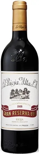 Bottle of La Rioja Alta Gran Reserva 890 from search results