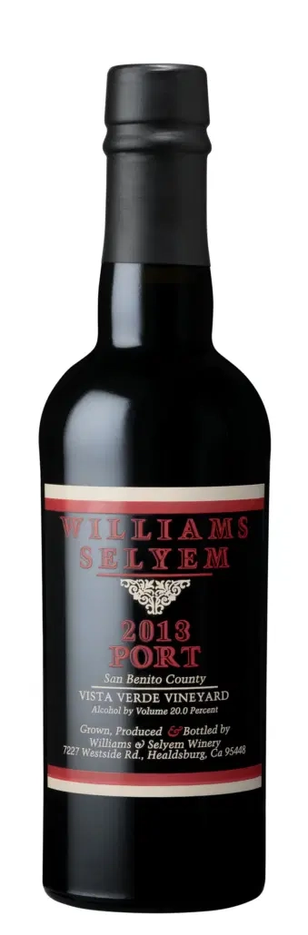 Williams Selyem Vista Verde Vineyard Port