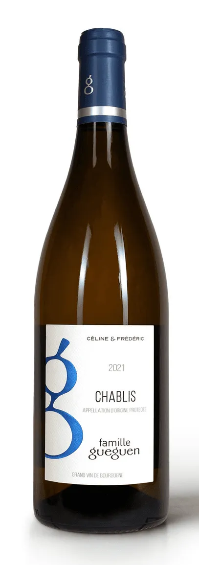 Bottle of Domaine Gueguen Chablis from search results