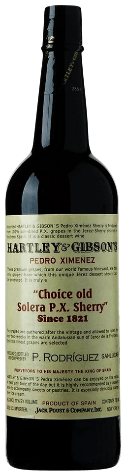 Hartley & Gibson's Choice Old Solera PX Sherry