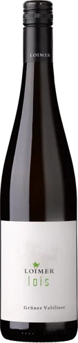 Bottle of Loimer Lois Grüner Veltlinerwith label visible