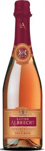 Bottle of Lucien Albrecht Cremant d'Alsace Brut Rosé from search results