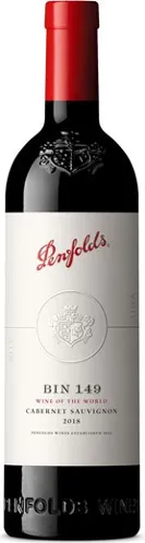 Bottle of Penfolds Bin 149 Wine of the World Cabernet Sauvignon from search results