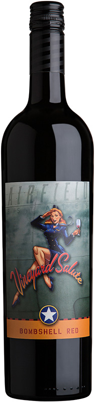 Bottle of Airfield Estates Vineyard Salute Bombshell Red from search results